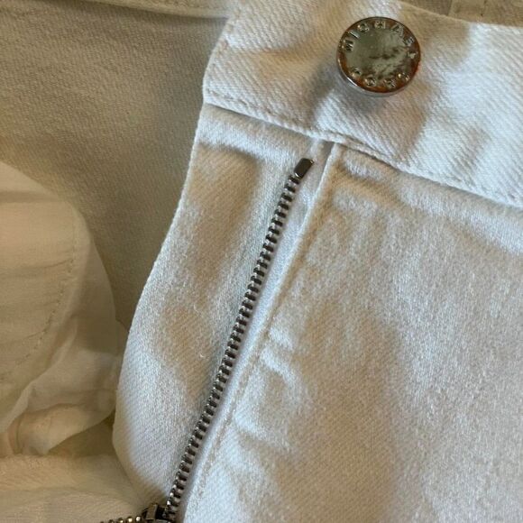 MICHAEL KORS WHITE SKINNY JEANS size 2 - Picture 7 of 8